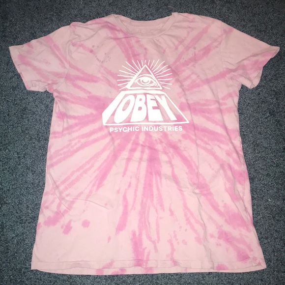 Pink Obey Shirt!! - Picture 1 of 3